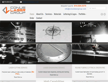 Tablet Screenshot of conuslasergroup.com